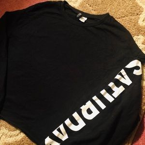 🌚 | H&M Cropped Long Sleeve